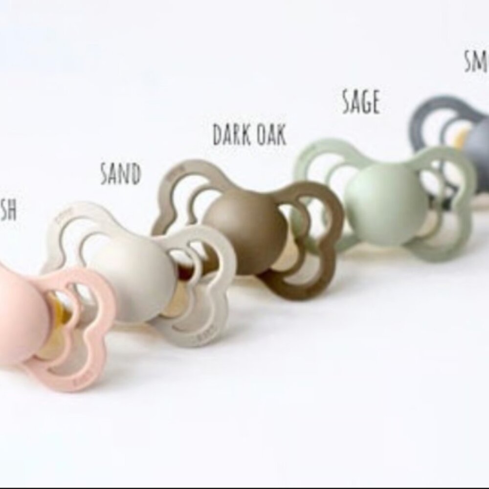 Bibs Supreme Silicone Paci Pacifiers Baby Color